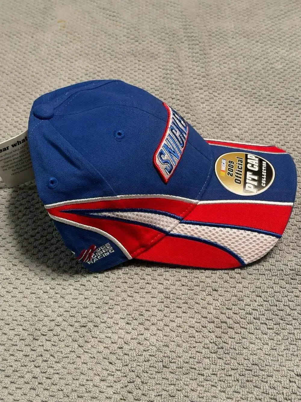 NASCAR Kyle Busch New Era Snickers Throwback Adjustable Snapback Trucker Hat